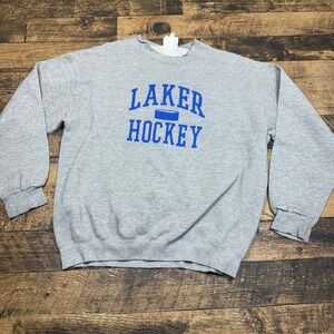 Lee Heavyweight‎ Sweatshirt Laker Hockey Graphic Crewneck Pullover